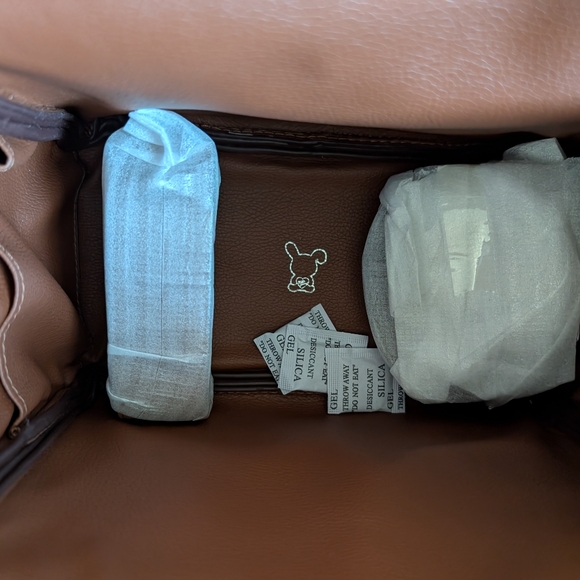 House of Little Bunny Brown Suede (PU) Treasure De Reve Bag 22 - Picture 6 of 7